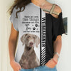 Black White Weimaraner - Woman Can't Resist Her Dog - Hoodie, Sweatshirt, TShirt 