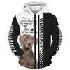 Black White Weimaraner - Woman Can't Resist Her Dog - Hoodie, Sweatshirt, TShirt 