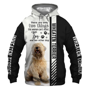 Wheaten Terrier - Woman Can't Resist Her Dog - Hoodie, Sweatshirt, TShirt 