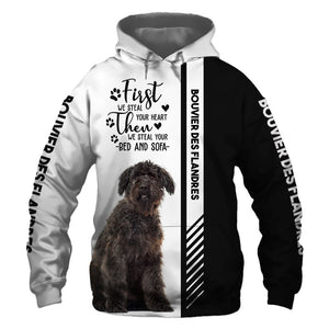 Bouvier des Flandres Hoodie, Sweatshirt, TShirt, Jacket