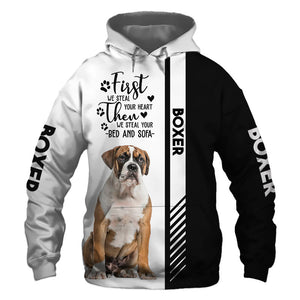 Boxer - Steal Your Heart, Steal Your Bed - Hoodie, Sweatshirt, TShirt