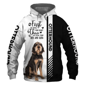 Otterhound - Steal Your Heart, Steal Your Bed - Hoodie, Sweatshirt, TShirt 