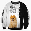 Black White Pomeranian - Steal Your Heart, Steal Your Bed - Hoodie, Sweatshirt, TShirt
