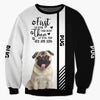 Smiling Pug - Steal Your Heart, Steal Your Bed - Hoodie, Sweatshirt, TShirt