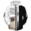 Smiling Pug - Steal Your Heart, Steal Your Bed - Hoodie, Sweatshirt, TShirt