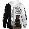 Sitting Rottweiler - Steal Your Heart, Steal Your Bed - Hoodie, Sweatshirt, TShirt 