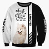Smiling Samoyed - Steal Your Heart, Steal Your Bed - Hoodie, Sweatshirt, TShirt