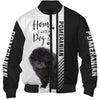 Black Pomeranian - Home Is Where My Dog Is
- Hoodie, Sweatshirt, TShirt