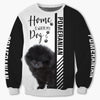 Black Pomeranian - Home Is Where My Dog Is
- Hoodie, Sweatshirt, TShirt