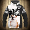 Sitting Chubby Bulldog - Hoodie, Sweatshirt, TShirt