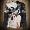 Sitting Chubby Bulldog - Hoodie, Sweatshirt, TShirt