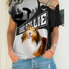 Collie - I Love - Hoodie, Sweatshirt, TShirt
