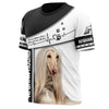 White Long Hair Afghan Hound -Hoodie, Sweatshirt, TShirt