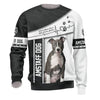 American Staffordshire Terrier - Happier Person With My Dog - Hoodie, Sweatshirt, TShirt