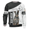 Blue Heeler - Happier Person With My Dog - Hoodie, Sweatshirt, TShirt
