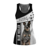Blue Heeler - Happier Person With My Dog - Hoodie, Sweatshirt, TShirt