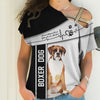 Sad Boxer - Happier Person With My Dog - Hoodie, Sweatshirt, TShirt