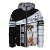 Sad Boxer - Happier Person With My Dog - Hoodie, Sweatshirt, TShirt