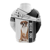 Sad Boxer - Happier Person With My Dog - Hoodie, Sweatshirt, TShirt