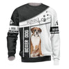 Sad Boxer - Happier Person With My Dog - Hoodie, Sweatshirt, TShirt