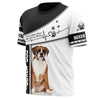 Sad Boxer - Happier Person With My Dog - Hoodie, Sweatshirt, TShirt