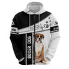 Sad Boxer - Happier Person With My Dog - Hoodie, Sweatshirt, TShirt