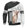 Chihuahua - Happier Person With My Dog - Hoodie, Sweatshirt, TShirt
