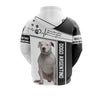 Dogo Argentino - Happier Person With My Dog - Hoodie, Sweatshirt, TShirt