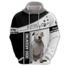 Dogo Argentino - Happier Person With My Dog - Hoodie, Sweatshirt, TShirt