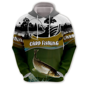 Carp Fishing - Hoodie, Sweatshirt, TShirt