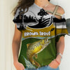 Polka Brown Trout - Hoodie, Sweatshirt, TShirt