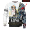 Bernese Mountain - I Love Name - Hoodie, Sweatshirt, TShirt