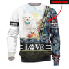 Bichon Frise - I Love Name - Hoodie, Sweatshirt, TShirt