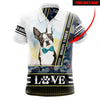 Boston Terrier - I Love Name - Hoodie, Sweatshirt, TShirt