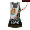 Collie Dog - I Love Name - Hoodie, Sweatshirt, TShirt