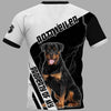 Property Of My Rottweiler Dog Men and Women 3D Full Printing