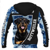 ROTTWEILER Camo Dog Men and Women 3D Shirt