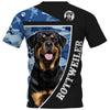 ROTTWEILER Camo Dog Men and Women 3D Shirt