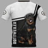 I Reached For A Hand ROTTWEILER Dog Men and Women 3D Shirt