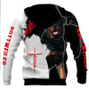 He Send My ROTTWEILER DOG Men and Women 3D Print Pullover