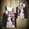 Red Black Bull Terrier - I Love Name - Hoodie, Sweatshirt, TShirt
