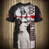 Red Black Bull Terrier - I Love Name - Hoodie, Sweatshirt, TShirt