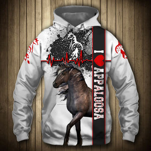 Appaloosa - I Love - Hoodie, Sweatshirt, TShirt