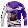Rottweiler Dog My Best Friend Men and Women 3D Full Printing