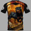 Golden ROTTWEILER DOG Men and Women 3D Print Pullover
