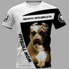 Touch my pit you’re gonna get pit Shirt 3D Full Printing for Dog Mom Dad lovers
