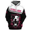 PITBULL MOM Shirt 3D Full Printing for Dog Mom Dad lovers