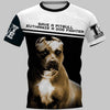 Save a pitbull euthanize a dog fighter Shirt 3D Full Printing for Dog Mom Dad lovers