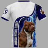 Save a pitbull euthanize a dog fighter shirt Shirt 3D Full Printing for Dog Mom Dad lovers