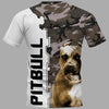 PITBULL LIMITED EDITION Shirt 3D Full Printing for Dog Mom Dad lovers